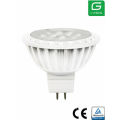 mené élèvent la lumière 6W 12v dimmable mr16 a mené la lumière